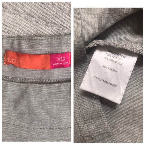 Ava maternity top, size XS light grey - Picture 5 of 5